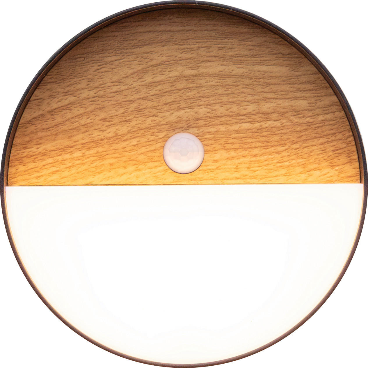 AKKU-WANDLEUCHTE - Natur, Metall (15cm)