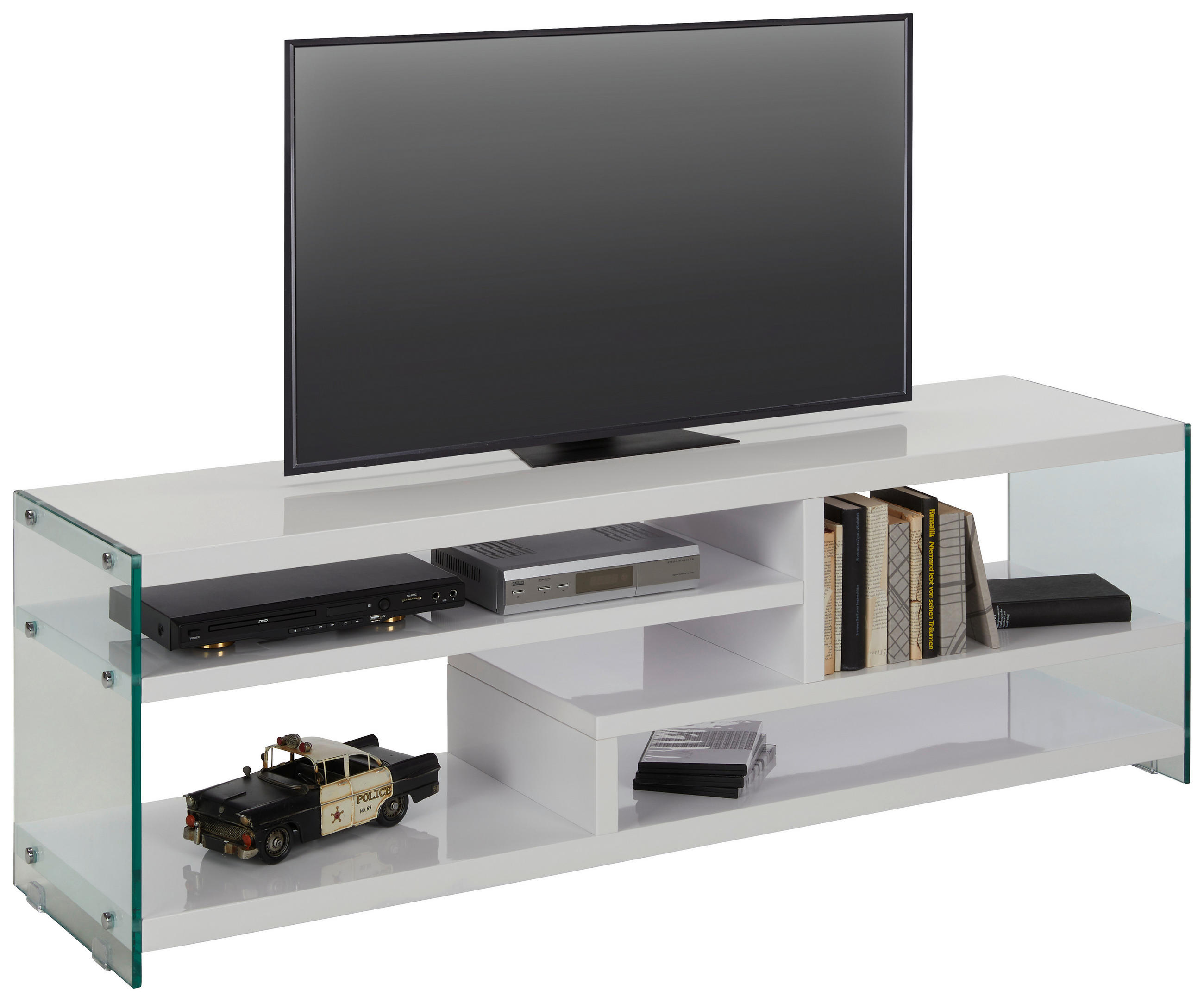 Modern Living Lowboard Weiß 150x56x40 cm