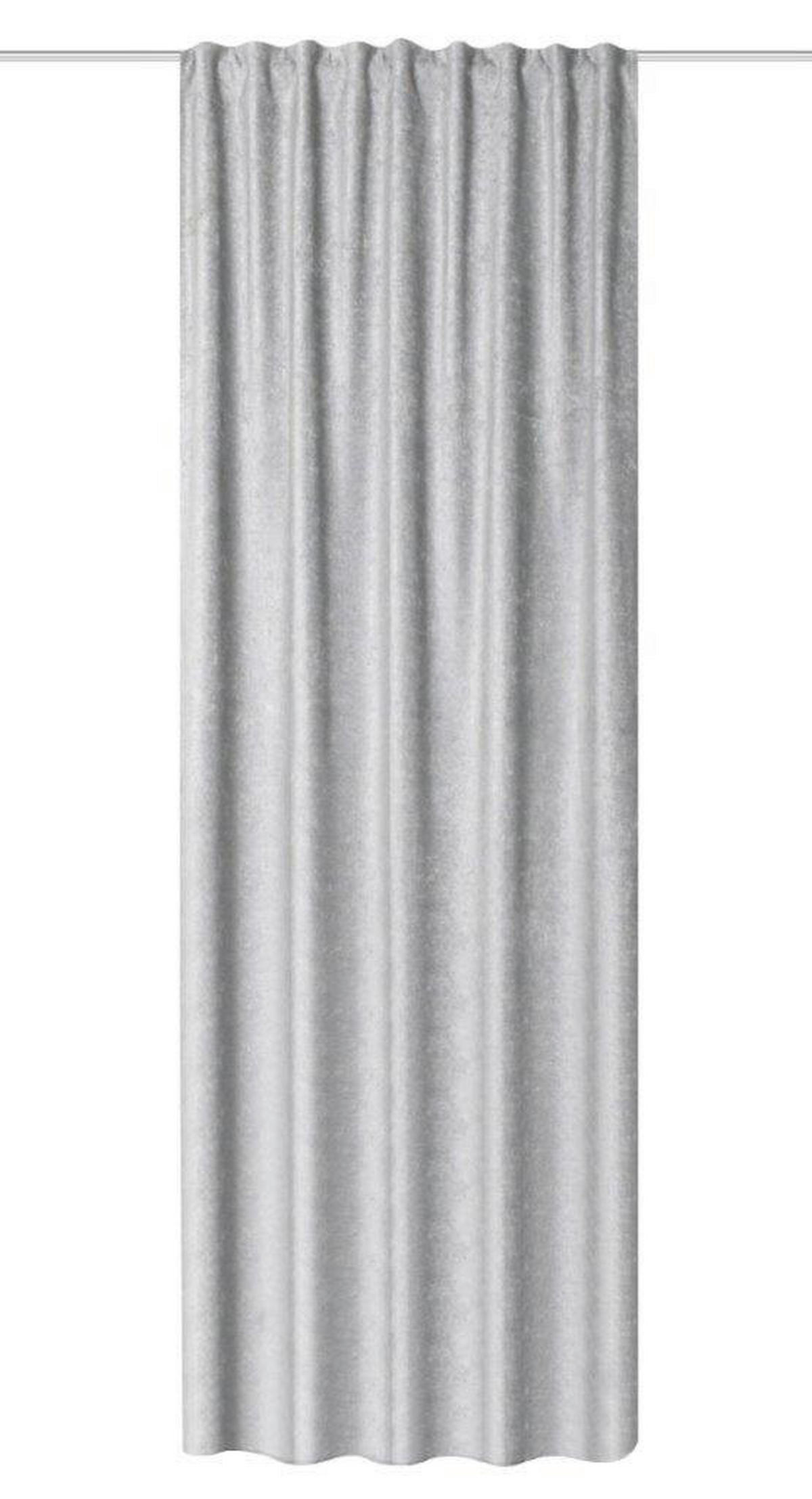 FERTIGVORHANG blickdicht  - Grau, Basics, Textil (135/245cm)