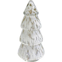 DEKORATIONSTRÄD  - vit, Lifestyle, glas/plast (17/36cm) - X-Mas
