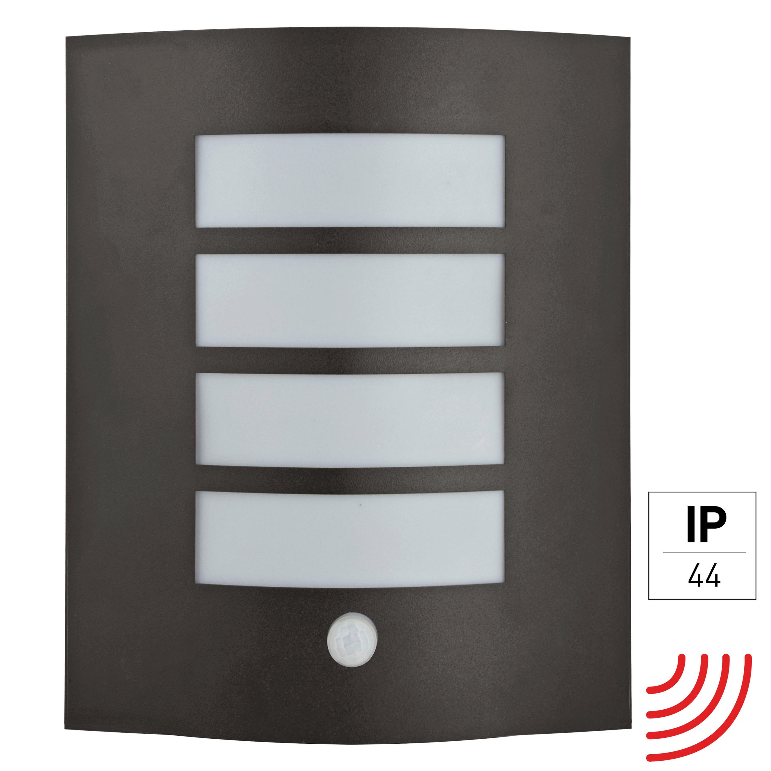 AUßENWANDLEUCHTE Tauri 23/11,5/29 cm   - Schwarz, KONVENTIONELL, Metall (23/11,5/29cm)