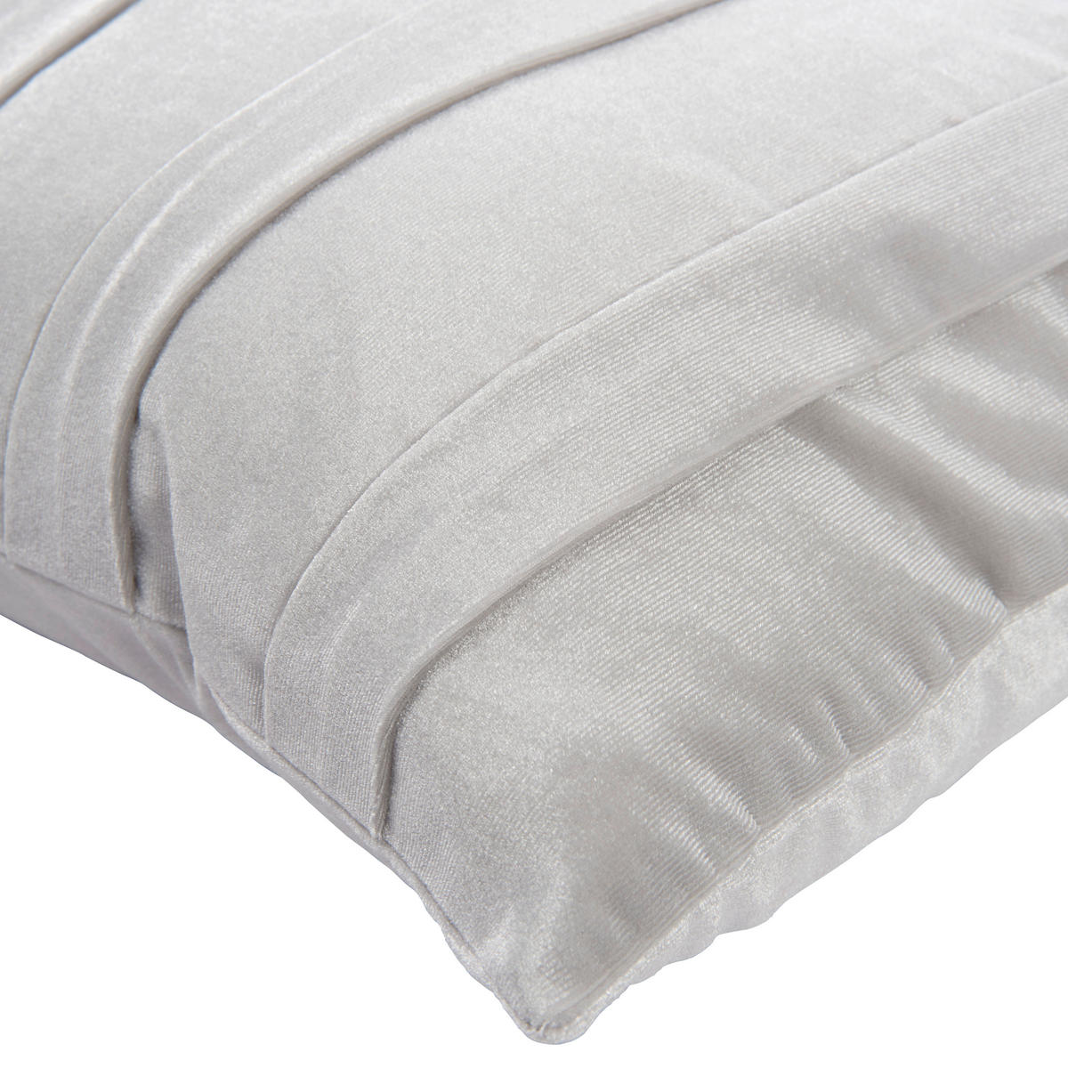POTAH NA POLŠTÁŘ  45/45 cm - barvy stříbra, Trend, textil (45/45cm) - Novel