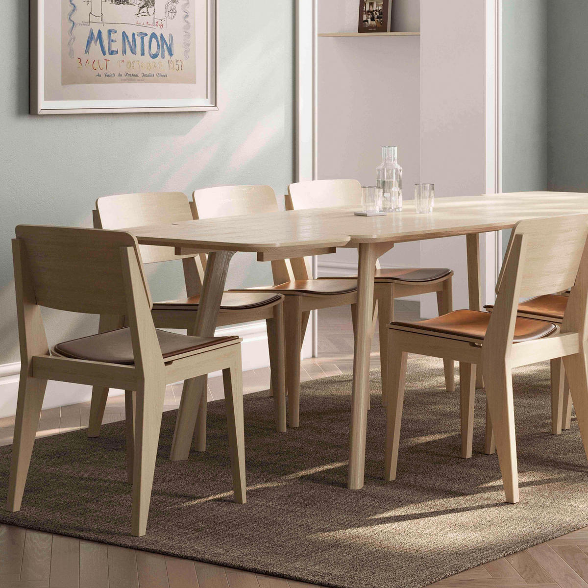 SITZKISSEN  - Hellbraun, Design, Fell (42/1/42cm) - Livetastic