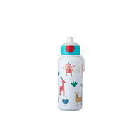 KINDERTRINKFLASCHE  - Türkis/Multicolor, Design, Kunststoff/Metall (6,4/7,0/18,4cm) - Mepal
