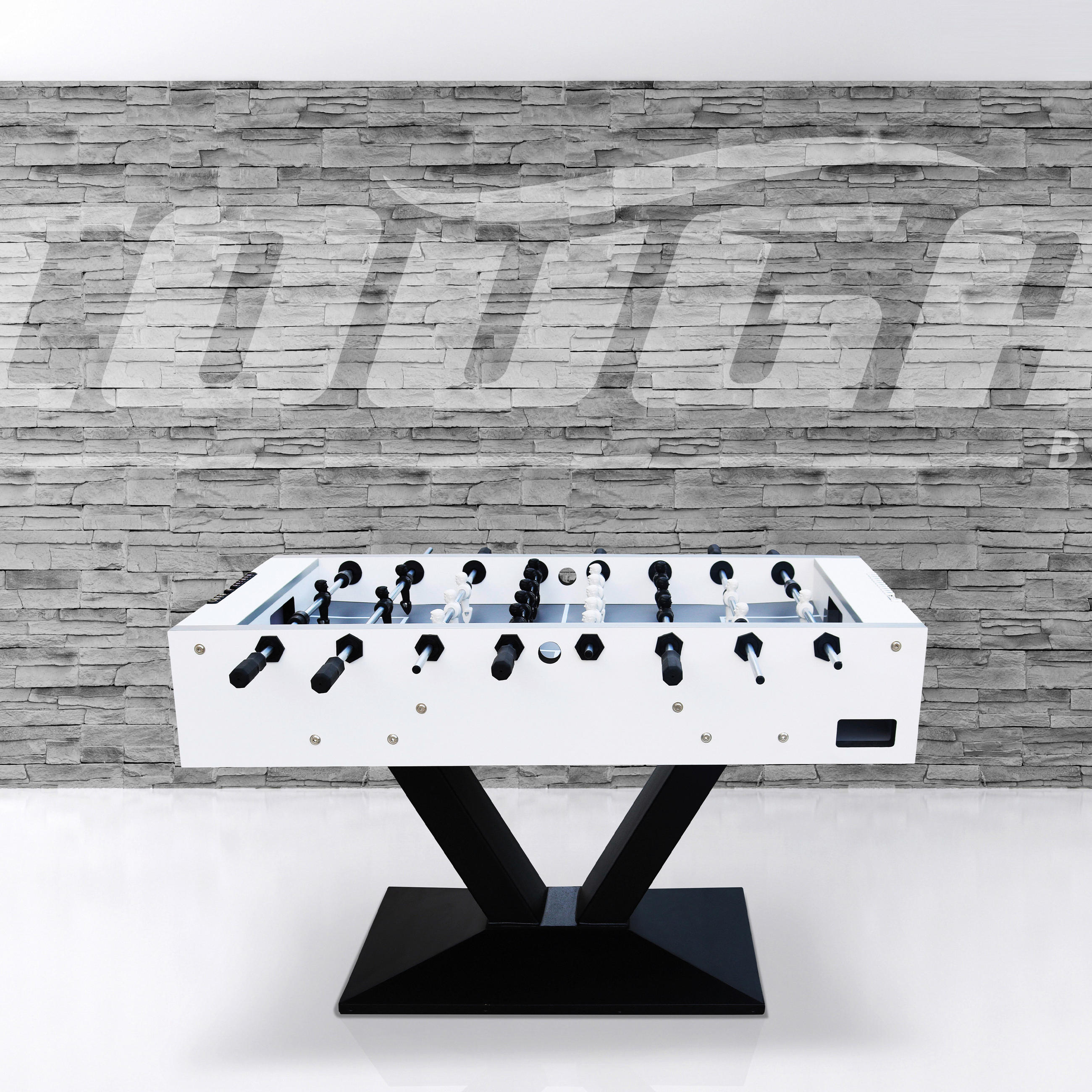WORLDCUP PREMIUM PRO COUGAR - Weiss/Schwarz, Konventionell, Holz/Metall (76/90/144cm)