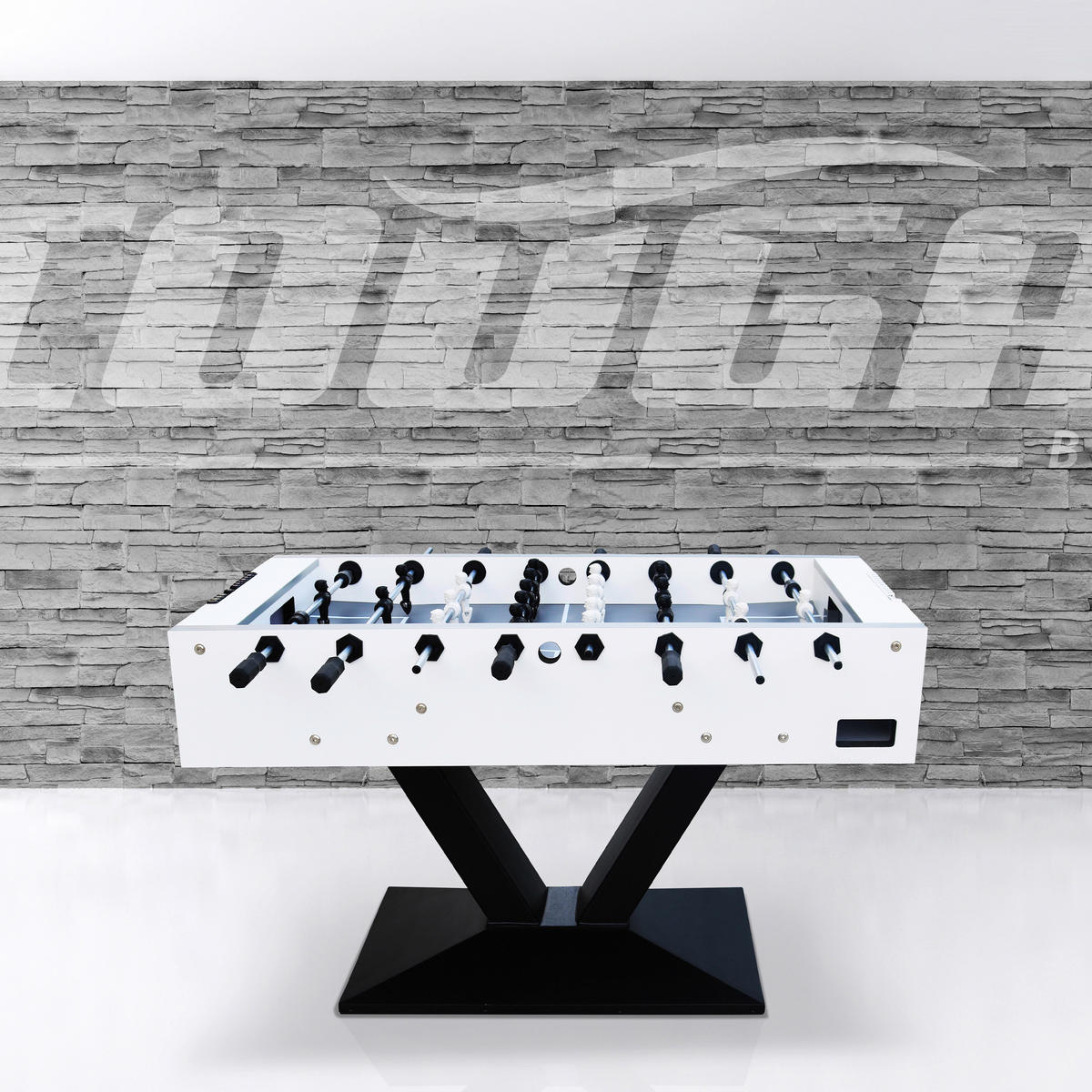 WORLDCUP PREMIUM PRO COUGAR - Weiss/Schwarz, Konventionell, Holz/Metall (76/90/144cm)