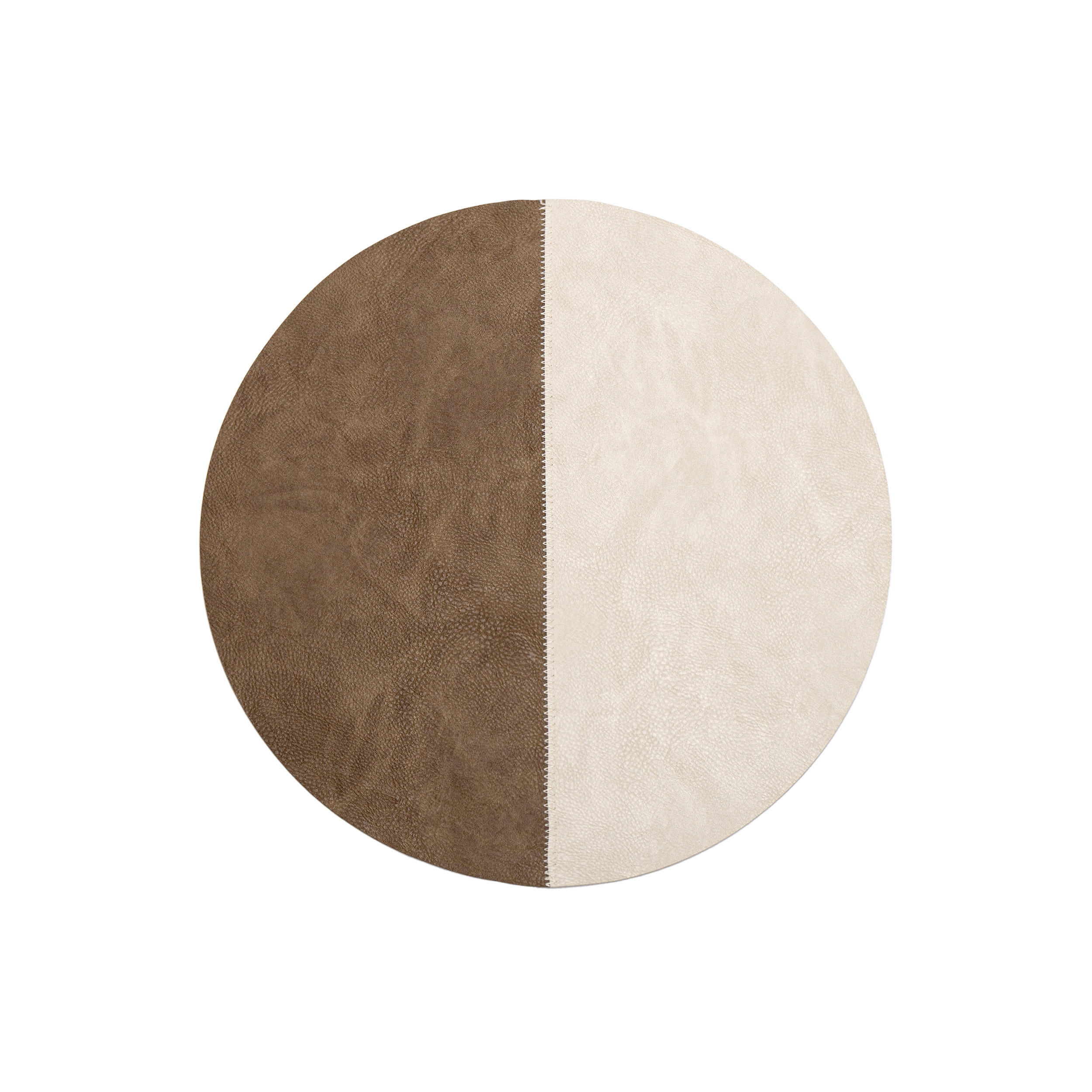 PODMETAČ  38 cm  - siva/tamnobraon, Lajfstajl, tekstil (38cm) - Ambia Home