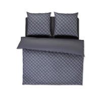 BETTWÄSCHE 3-teilig JOOP! CORNFLOWER GRADIANT Jersey 200/200 cm  - Dunkelblau/Grau, Basics, Textil (200/200cm) - Joop!