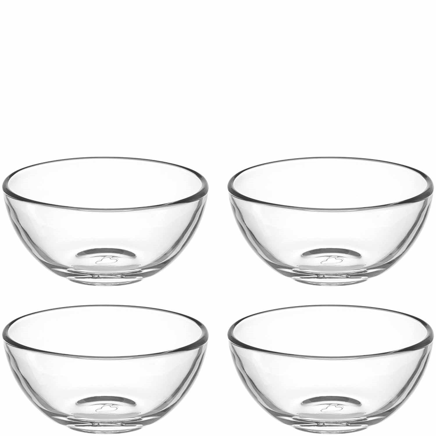 SERVIERSCHALENSET Cucina    - Transparent, Design, Glas (10,00/4,30/10,00cm) - Leonardo