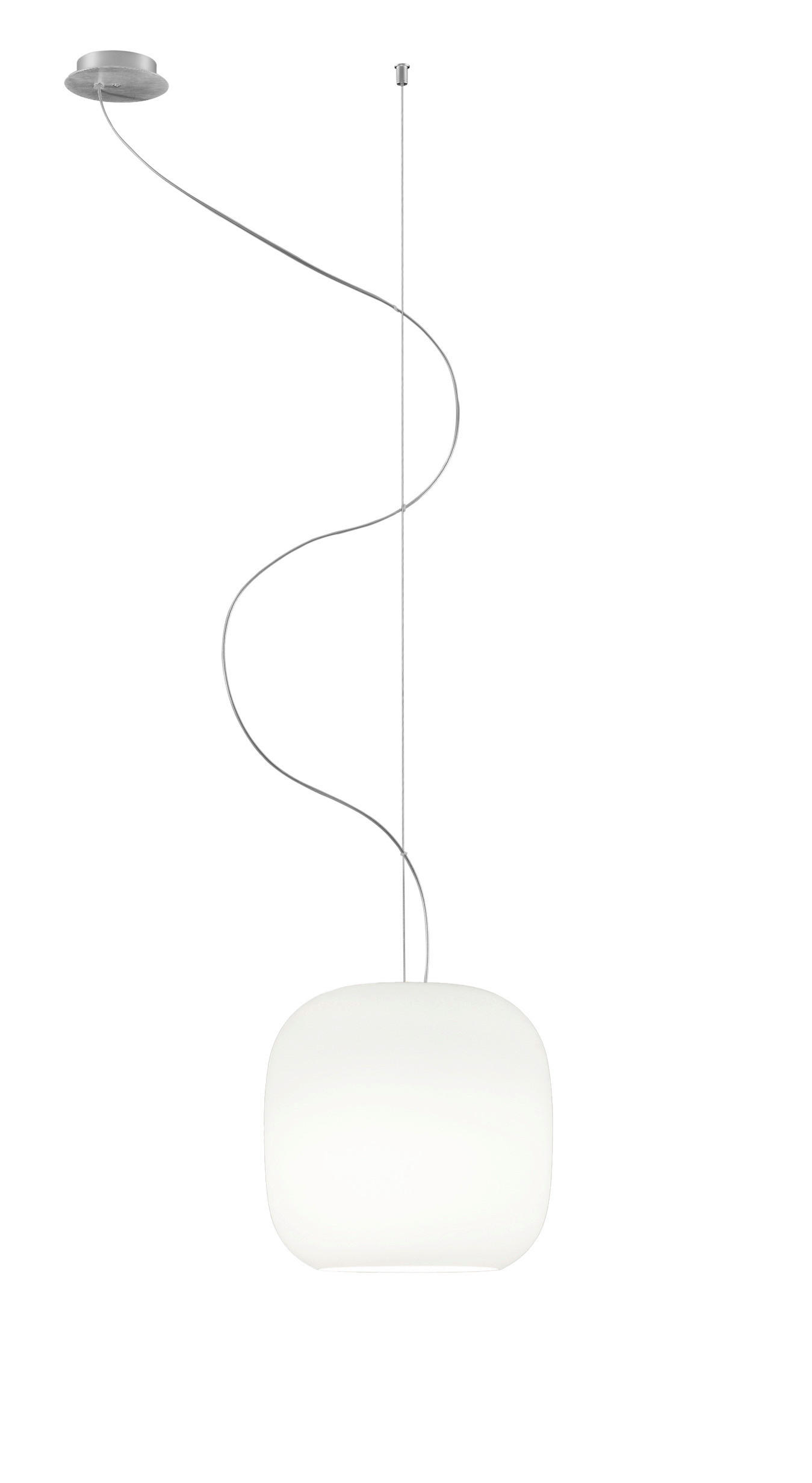XXXLutz Pendelleuchte Murea Weiß 150 cm