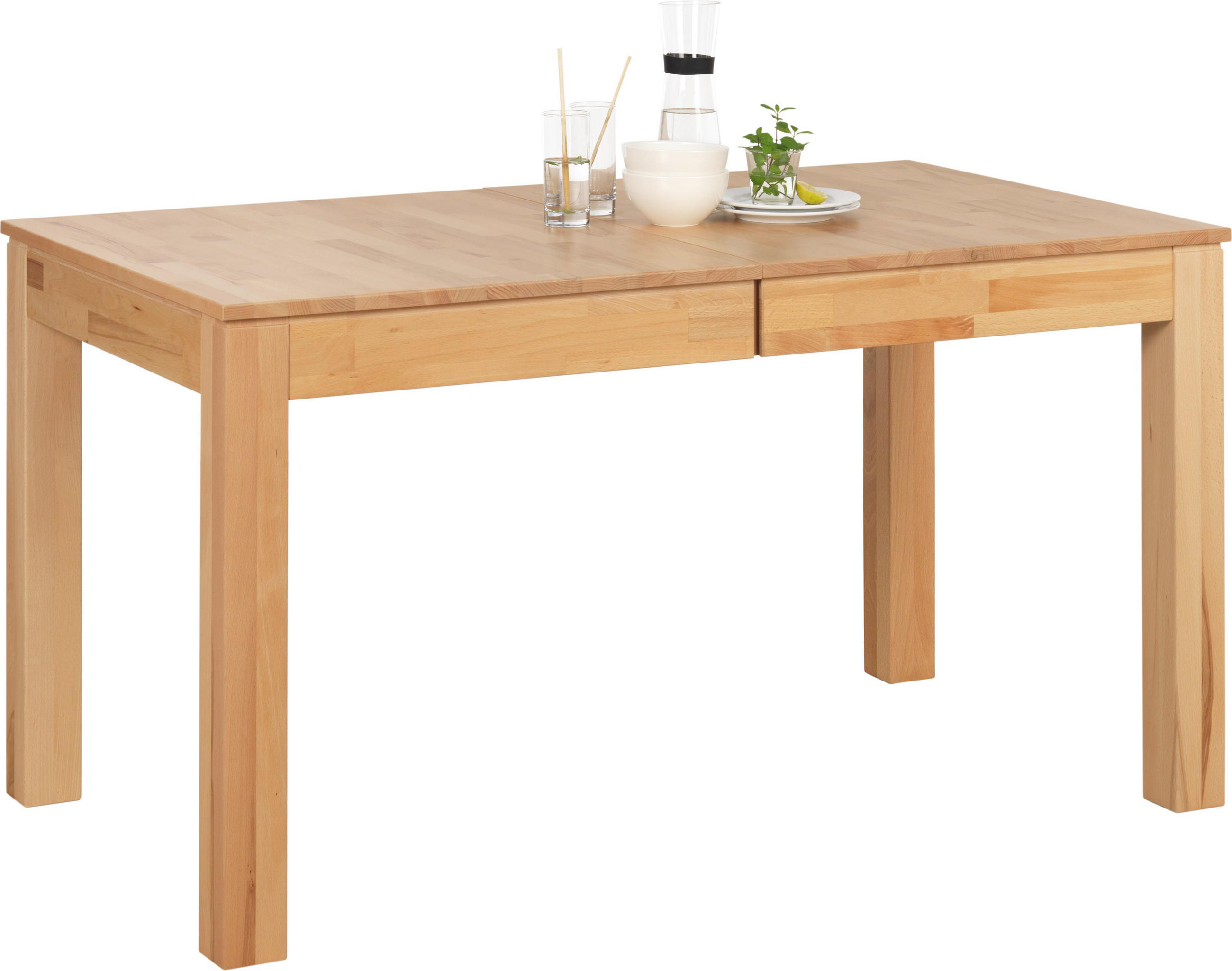 Esstisch in Holz 140(260)/80/77 cm