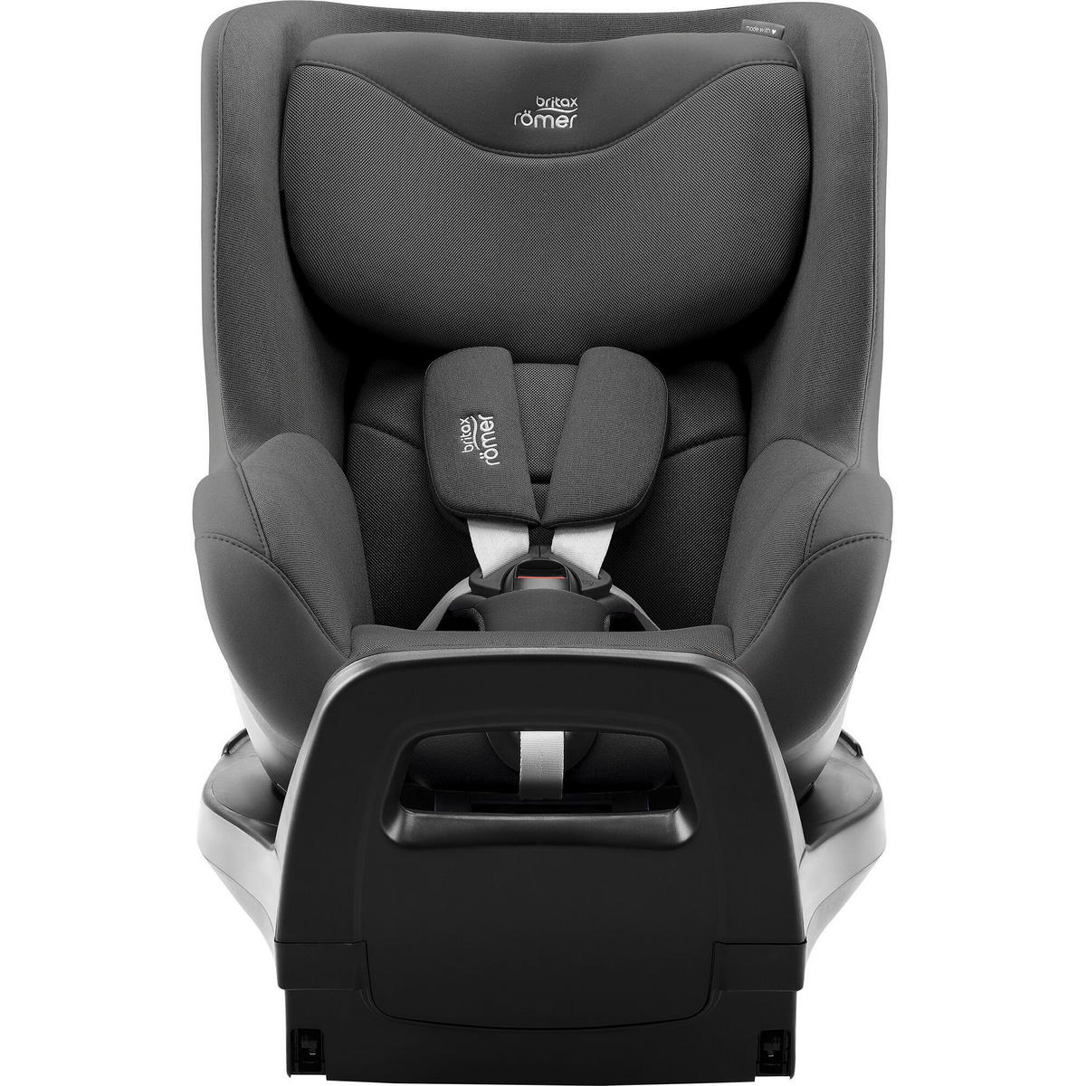 REBOARDER-KINDERSITZ Dualfix Pro  - Dunkelgrau/Grau, Basics, Kunststoff/Textil (44/48/74cm) - Britax Römer