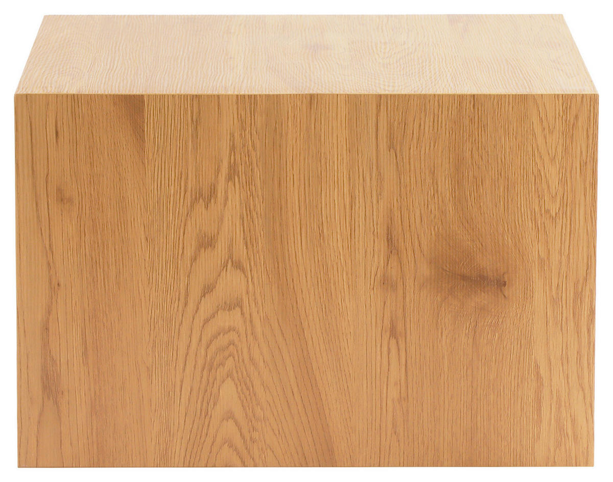 BEISTELLTISCH 60/60/40 cm Eichefarben rechteckig  - Eichefarben, Design, Holzwerkstoff (60/60/40cm) - Xora