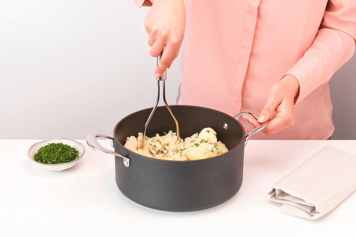 KÜCHENHELFER - Silberfarben, Basics, Metall (7.8/27.1/6.3cm) - Brabantia