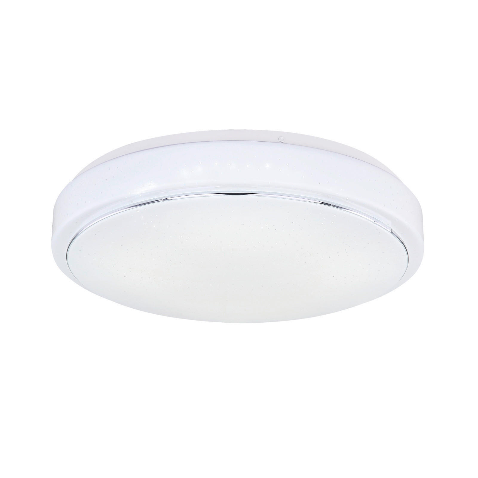 PLAFONIERĂ CU LED - alb/opal, Basics, plastic/metal (37.5/7.5cm)