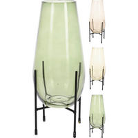 VÁZA, sklo, 32 cm - Basics, sklo (12/32/12cm)