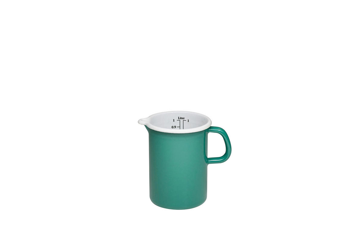 MESSBECHER - Grün, LIFESTYLE, Metall (1cm) - Riess