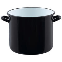 KOCHTOPF Riesen Zwerge 12 l  - Schwarz, Basics, Metall (28/23,5cm) - Riess