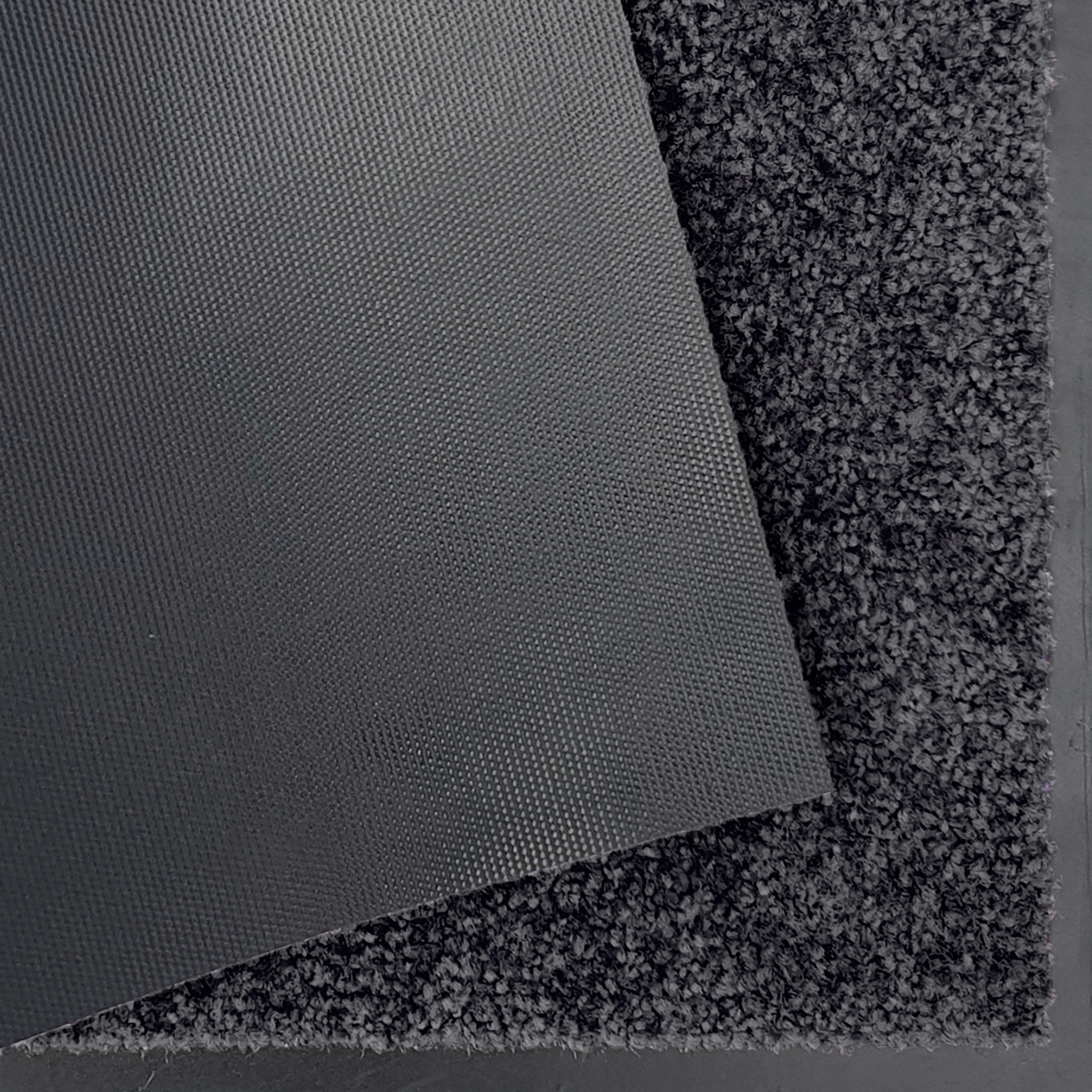 SCHMUTZFANGMATTE  40/60 cm  Schwarz  - Schwarz, Basics, Kunststoff/Textil (40/60cm)