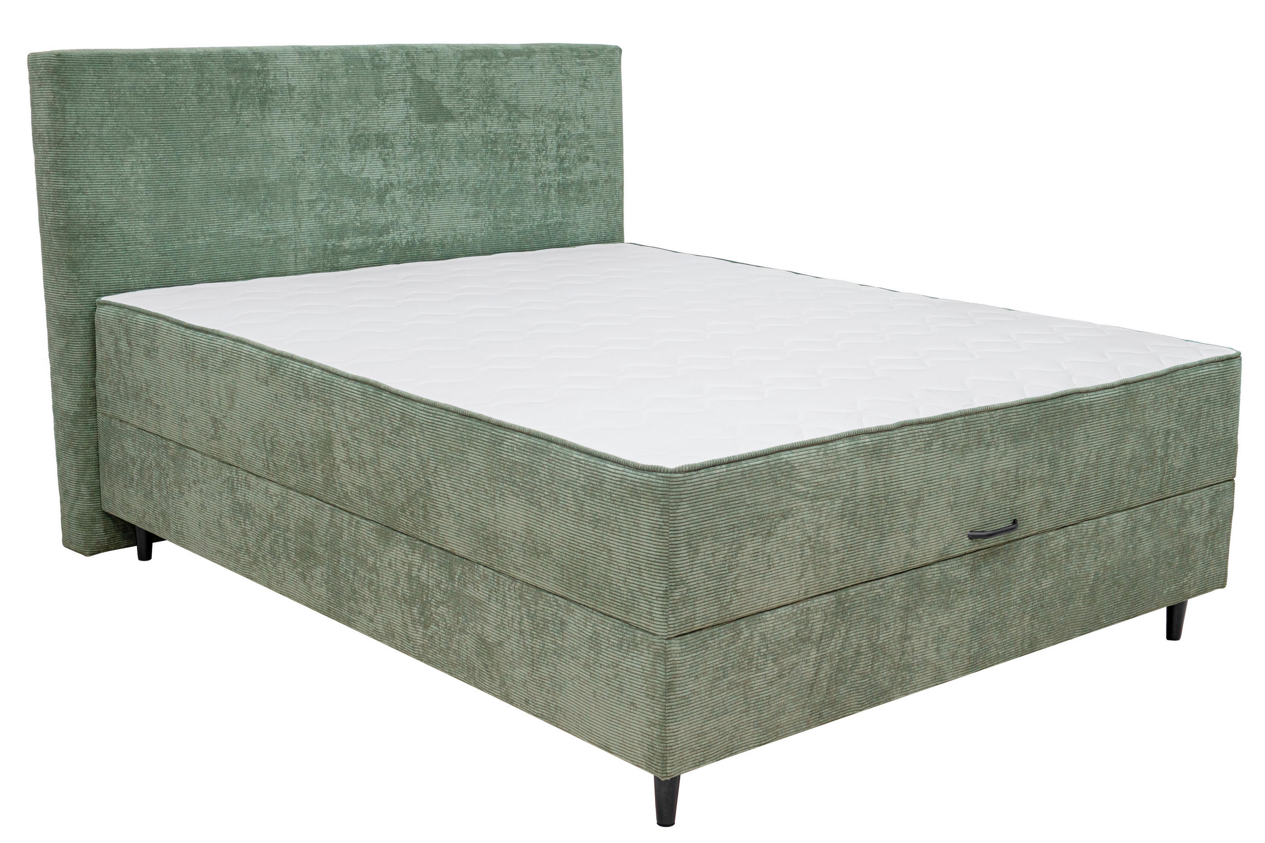 BOXSPRING KREVET      - Moderno, drvni materijal/tekstil (125/120/215cm)