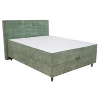 BOXSPRING KREVET      - Moderno, drvni materijal/tekstil (125/120/215cm)