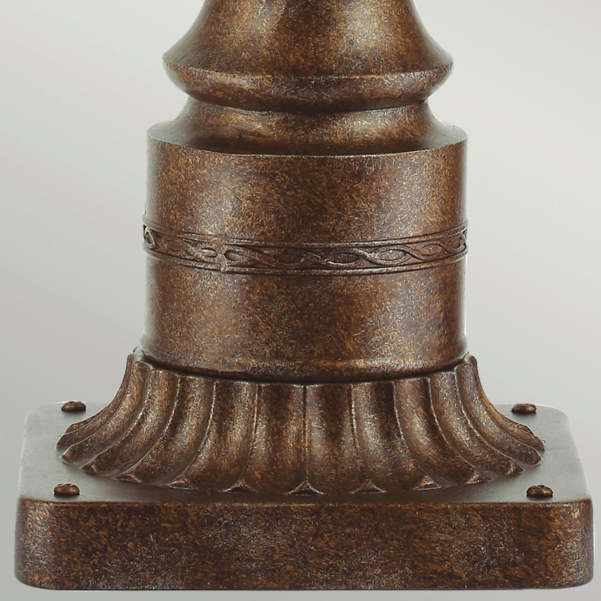 SOCKELLEUCHTE - Bronzefarben, Basics, Glas/Metall (26.7/63.8cm) - Elstead Lighting