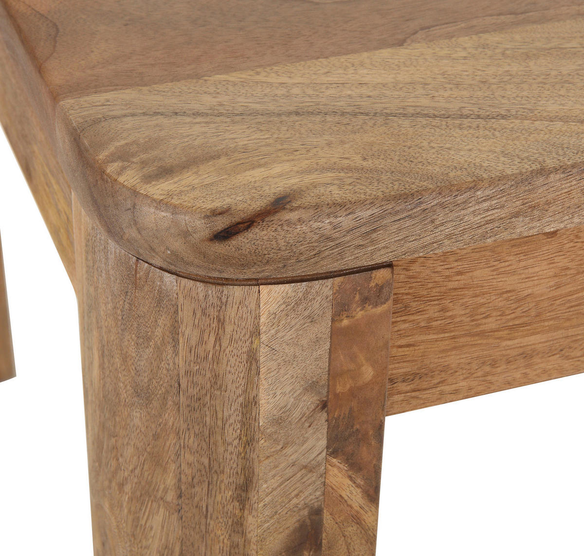 ESSTISCH Mangoholz massiv rechteckig Naturfarben  - Naturfarben, KONVENTIONELL, Holz (180/90/77cm) - Landscape