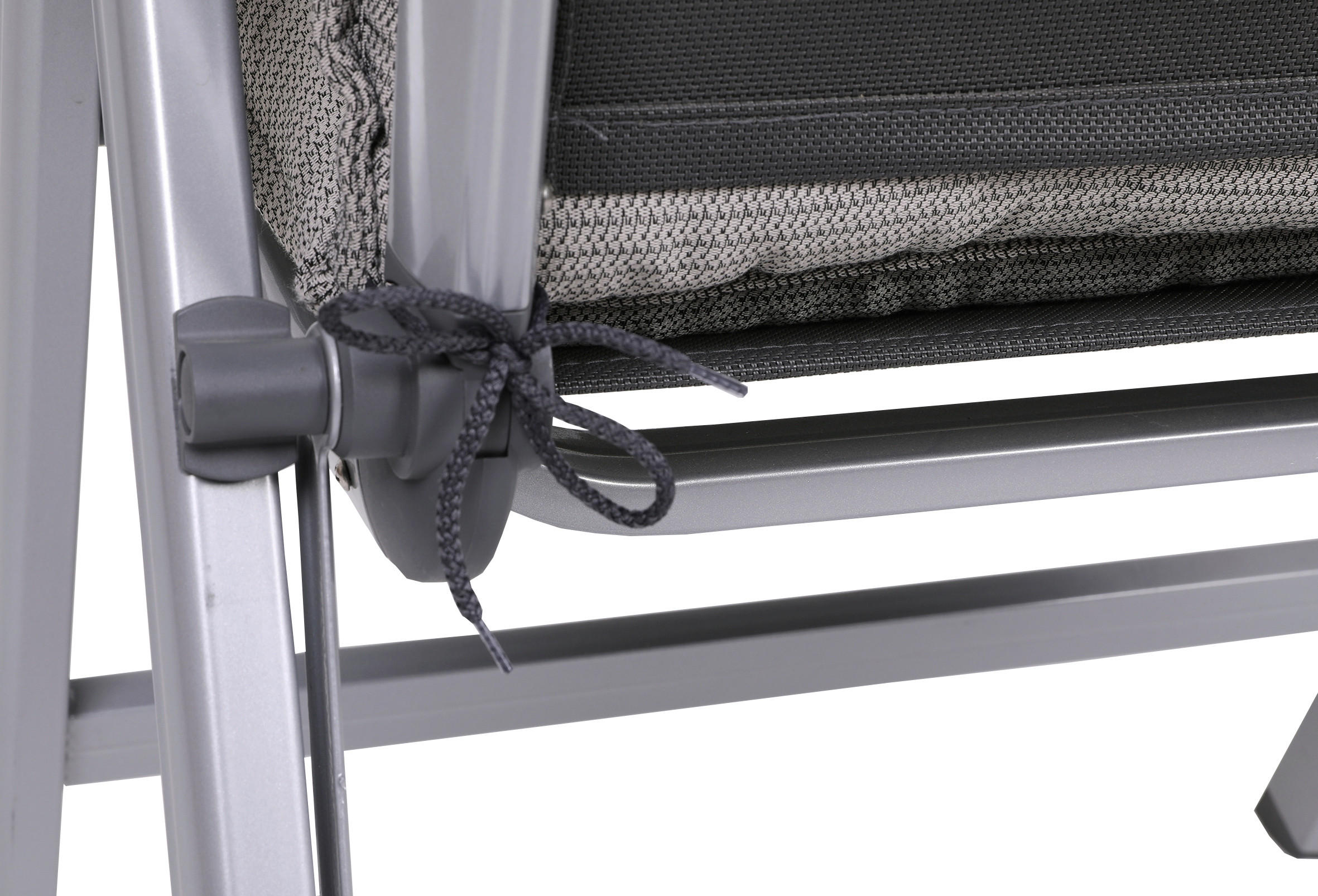 SESSELAUFLAGENSET meliert  - Grau, Basics, Textil (50/7/120cm)