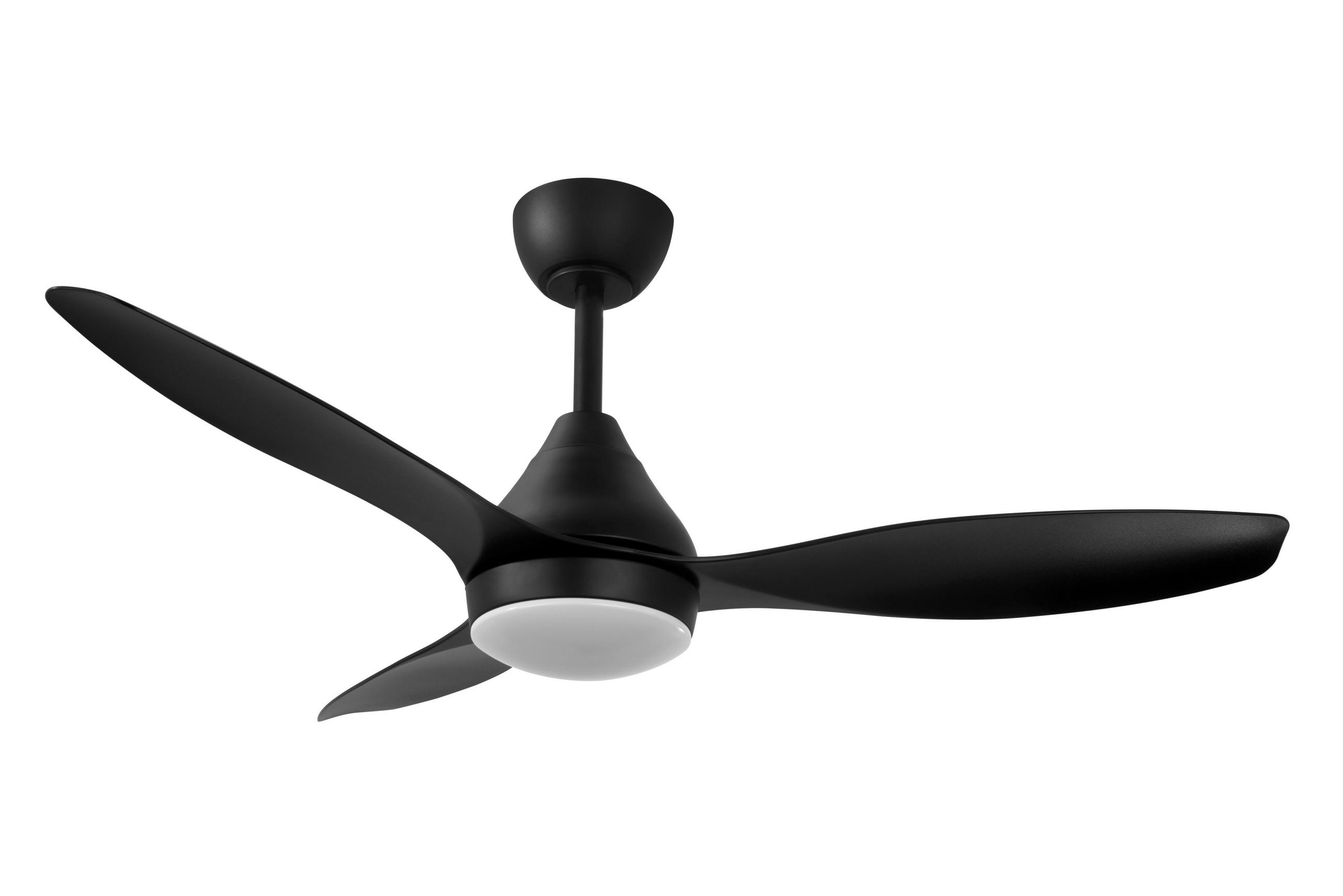 PLAFONSKI VENTILATOR - crna, Osnovno, metal/plastika (122cm) - Mican