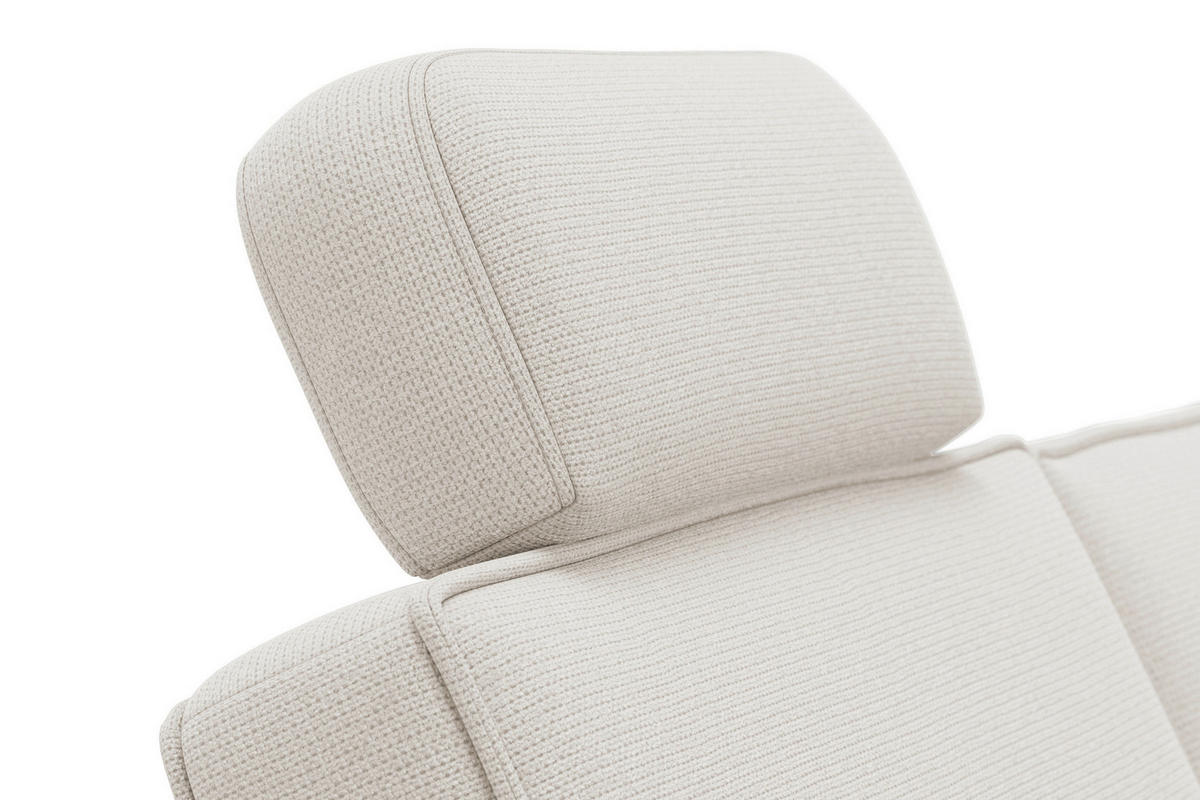 KOPFSTÜTZE - Creme, KONVENTIONELL, Textil (52/22/12cm) - Sit & More