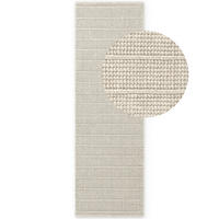 WOLLTEPPICH 80/250 cm Camden Creme  - Creme, KONVENTIONELL, Textil (80/250cm) - Ted Baker