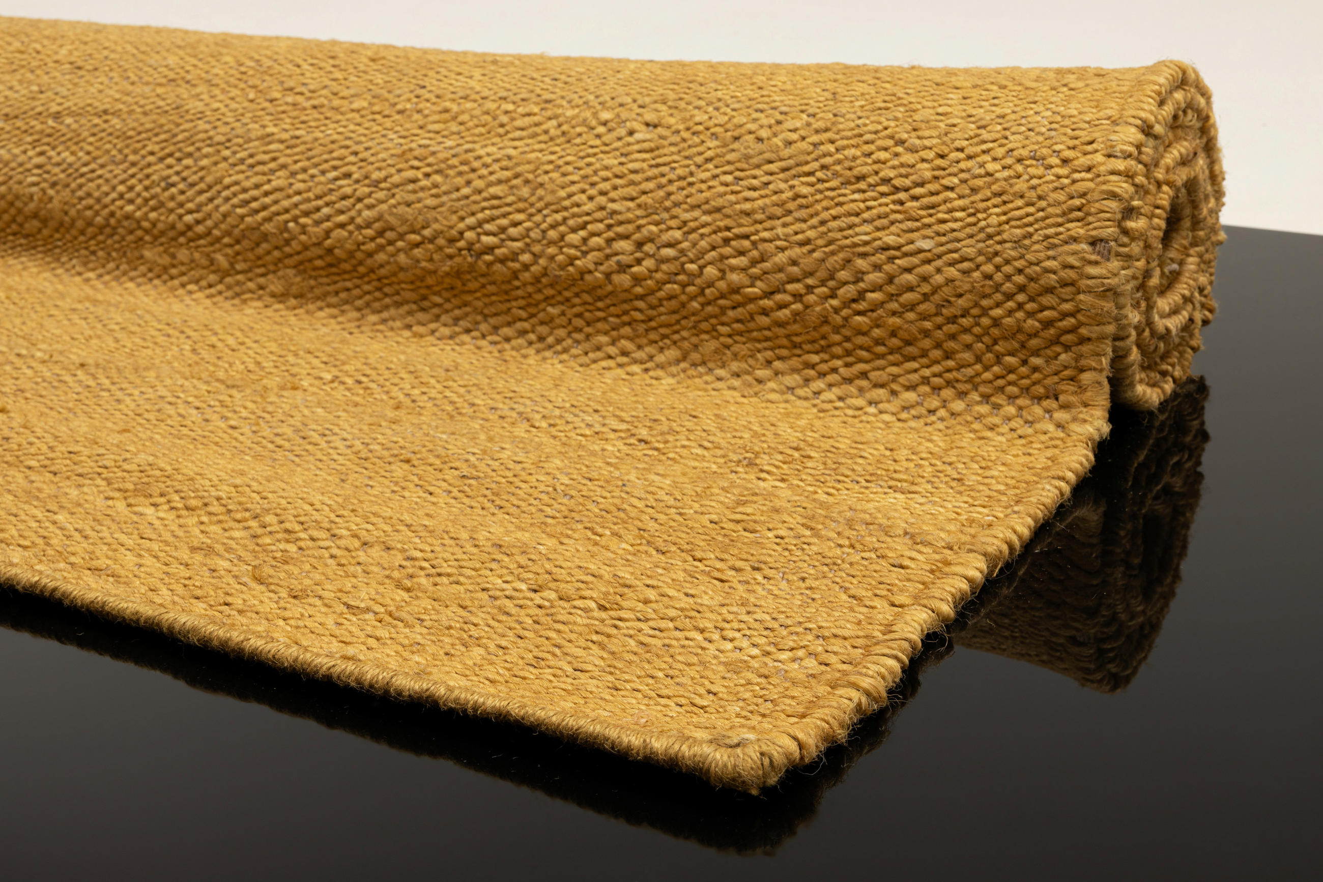 Thumbnail - Tom Tailor Juteteppich, Gold, Textil, rechteckig, 70x140 cm, für Fußbodenheizung geeignet, Teppiche & Böden, Teppiche, N...