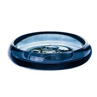 SZAPPANTARTÓ üveg  - kék, Basics, üveg (12,2/2,7/12,2cm) - Kleine Wolke