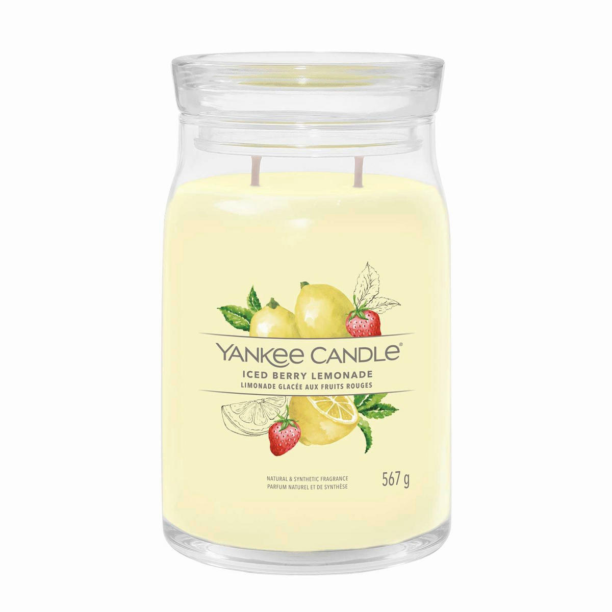 MIRISNA SVEĆA   - Osnovno, staklo (9,3/15,7/9,3cm) - Yankee Candle