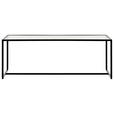 COUCHTISCH in Metall, Glas 100/60/36 cm  - Schwarz, Design, Glas/Metall (100/60/36cm) - Novel