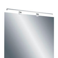 LED-WANDLEUCHTE 99/4/11 cm   - Chromfarben, Design, Kunststoff/Metall (99/4/11cm) - Helestra