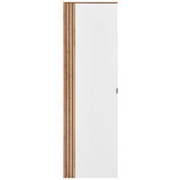 GARDEROBENSCHRANK  in 55/179/37 cm  - Schwarz/Weiß, Design, Holzwerkstoff/Metall (55/179/37cm) - Voleo
