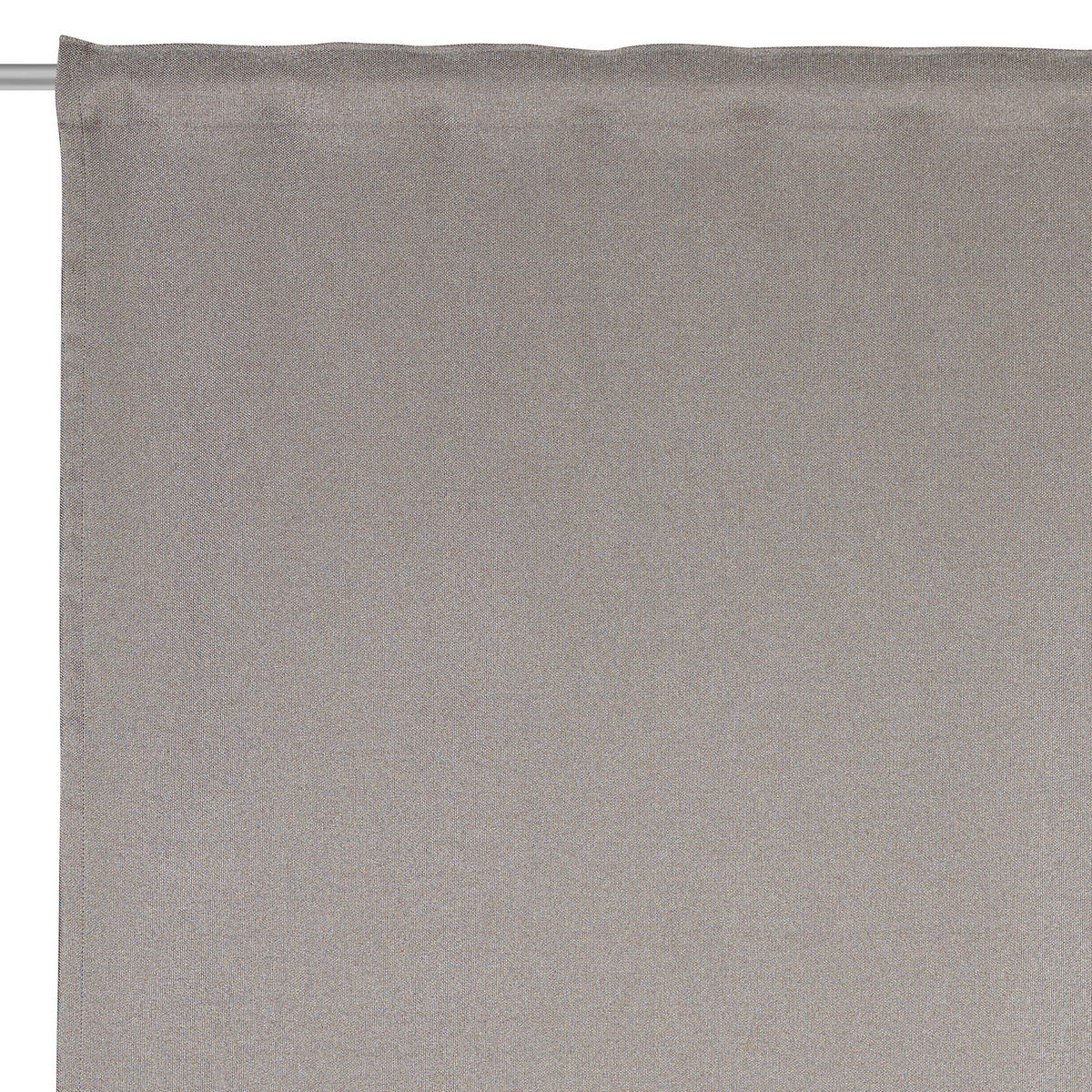 HOTOVÝ ZÁVĚS, black-out (nepropouští světlo), 140/245 cm - šedohnědá, Konvenční, textil (140/245cm) - Dieter Knoll
