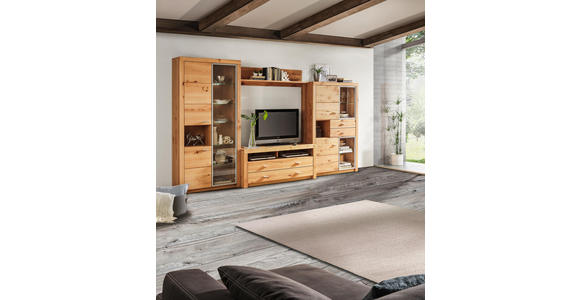 SIDEBOARD 163/88/44 cm - Buchefarben/Alufarben, KONVENTIONELL, Holz/Kunststoff (163/88/44cm) - Cantus