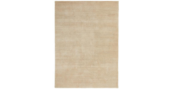 Wollteppich 80/150 cm Sandfarben  - Sandfarben, Natur, Textil (80/150cm) - Linea Natura