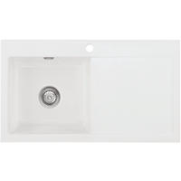 SPÜLE Mera 90 / 50750113  - Weiß, Design, Keramik (90/20/51cm) - Systemceram