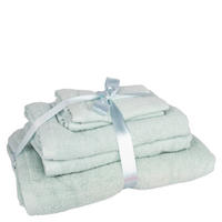 FROTTIERSET TIAGO Mintgrün 5-teilig  - Mintgrün, Basics, Textil - Zoeppritz