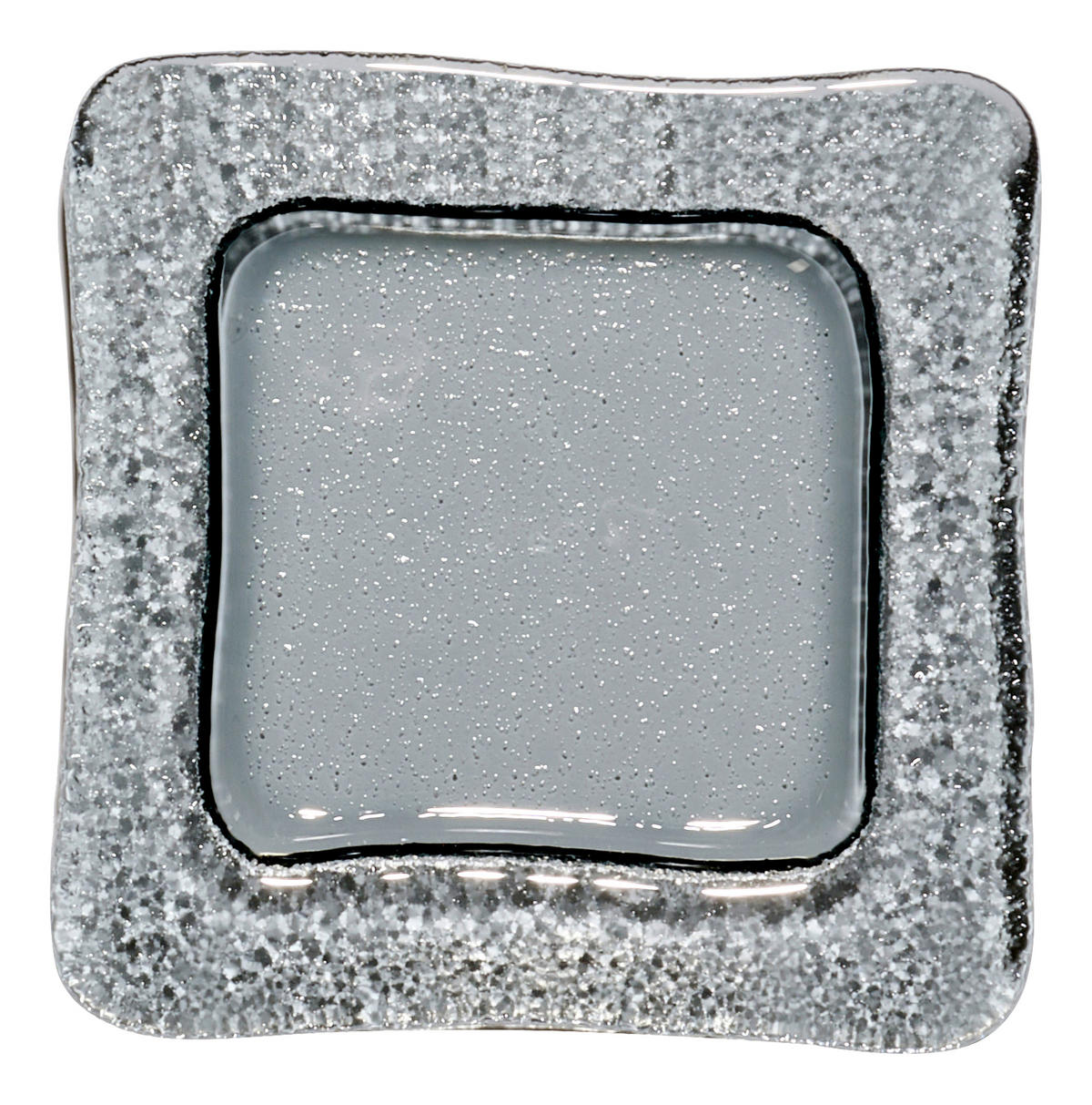 TELLER Grau  - Grau, Basics, Glas (15/15/1,5cm) - Ritzenhoff Breker