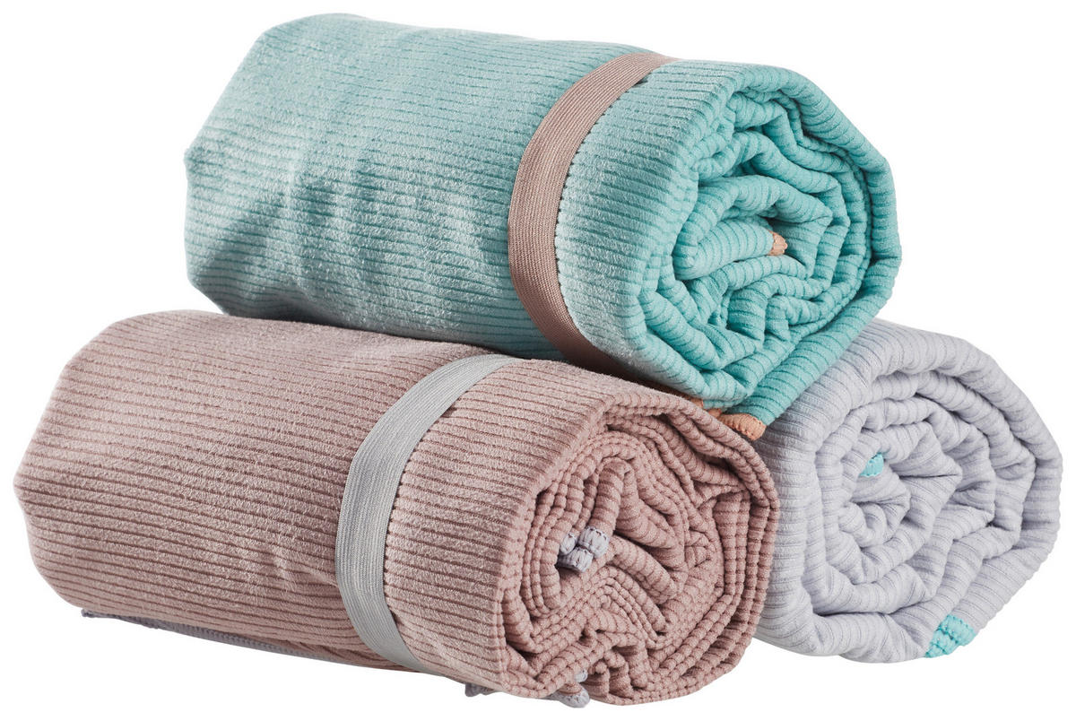 OSUŠKA NA PLÁŽ, 90/180 cm, mátově zelená - mátově zelená, Basics, textil (90/180cm) - Esposa