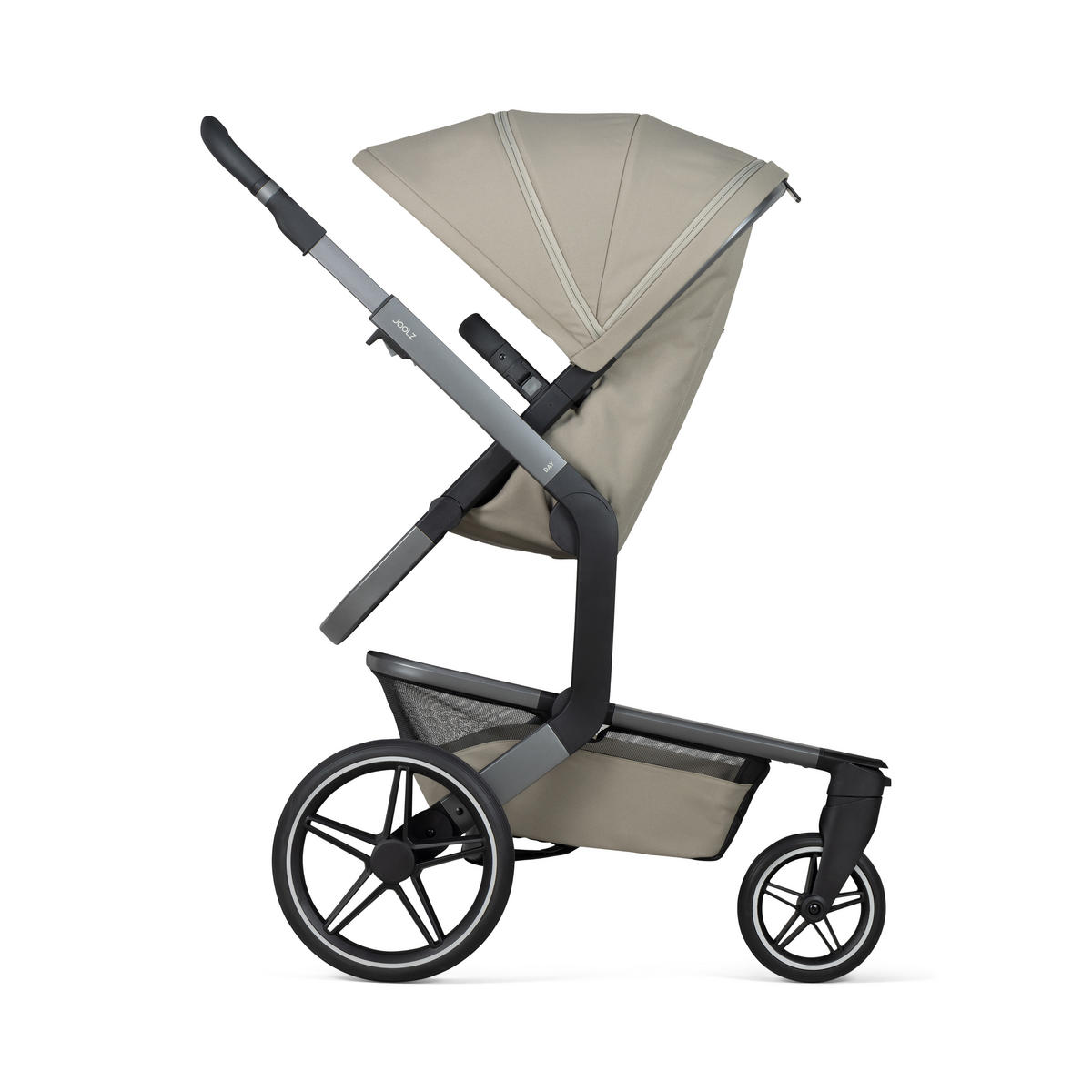 KINDERWAGEN Day 5  - Grau/Grün, Basics, Textil/Metall (94/60/113cm) - Joolz