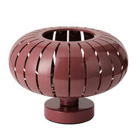 TISCHLEUCHTE 28/19,6 cm  - Rot, Design, Kunststoff/Metall (28/19,6cm) - Osram