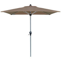 SONNENSCHIRM 210x140 cm Greige  - Greige/Silberfarben, Design, Textil/Metall (210/140cm) - Doppler