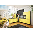 EINBAUKÜCHE   - Gelb, Design, Holzwerkstoff - Novel
