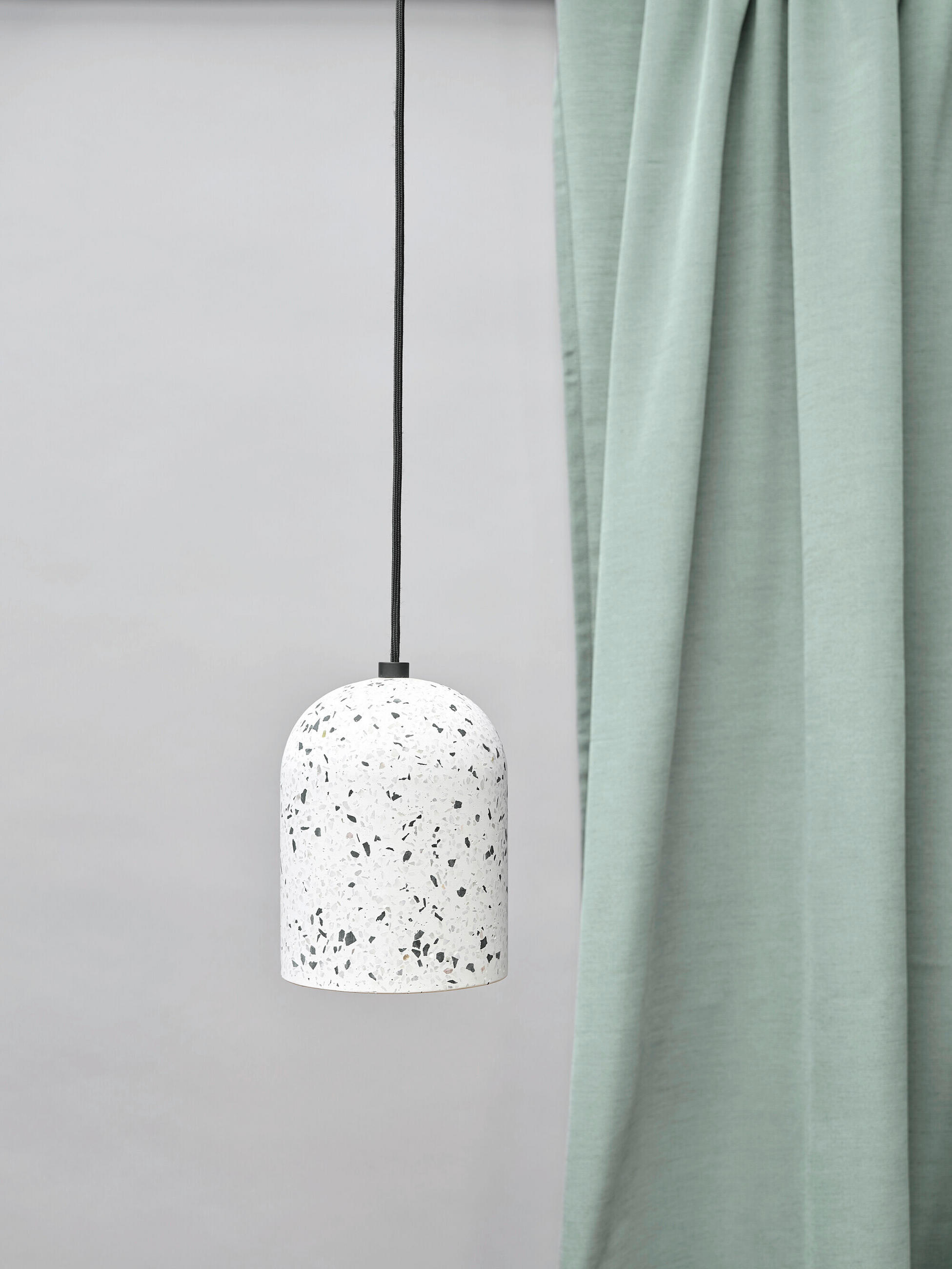 HÄNGELEUCHTE 15/150 cm  - Weiß, Basics, Stein (15/150cm) - Osram