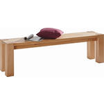 SITZBANK 160/45/35 cm Kernbuche Kernbuche massiv  - Kernbuche, Natur, Holz (160/45/35cm) - Carryhome
